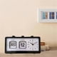 thumbnail image 4 of Mechanical Alarm Clock Novelty Flip Clock Desktop Digital Clock,White, 4 of 4