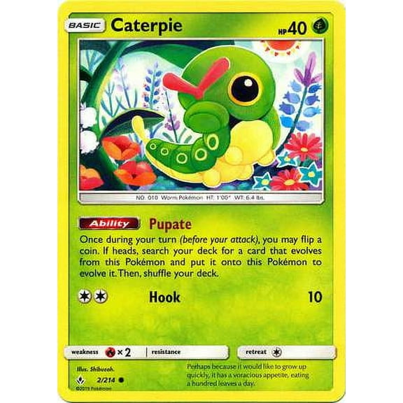 Pokemon Unbroken Bonds Caterpie #2
