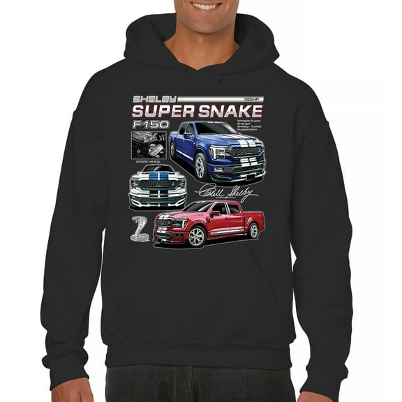 Ford Shelby Super Snake F-150 Unisex Hoodie Pickup Truck 4x4 Off-Road V8