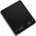 thumbnail image 1 of MELARQT Coffee Scale with Timer, 3kg/0.1g High Precision Pour Over Drip Espresso Scale,Rechargeable Digital Coffee Scale,Led Screen Black, 1 of 7