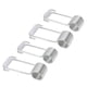 thumbnail image 1 of Accesorio de bisagra de puerta, 4 PCS 2 CM Resorte Bisagra de resorte Cierrapuertas Cierrapuertas de cierre automático Construido para precisión, 1 of 12