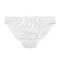 thumbnail image 2 of 3Pcs Women's Satin Panties Comfortable Bikini Briefs Frill Trim Elastic Panty, 2 of 5