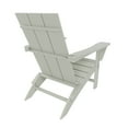 thumbnail image 6 of WestinTrends Ashore 4-Piece Foldable Adirondack Chair Set, All-Weather Poly Lumber, Modern Farmhouse Patio Seating, Sand, 6 of 9