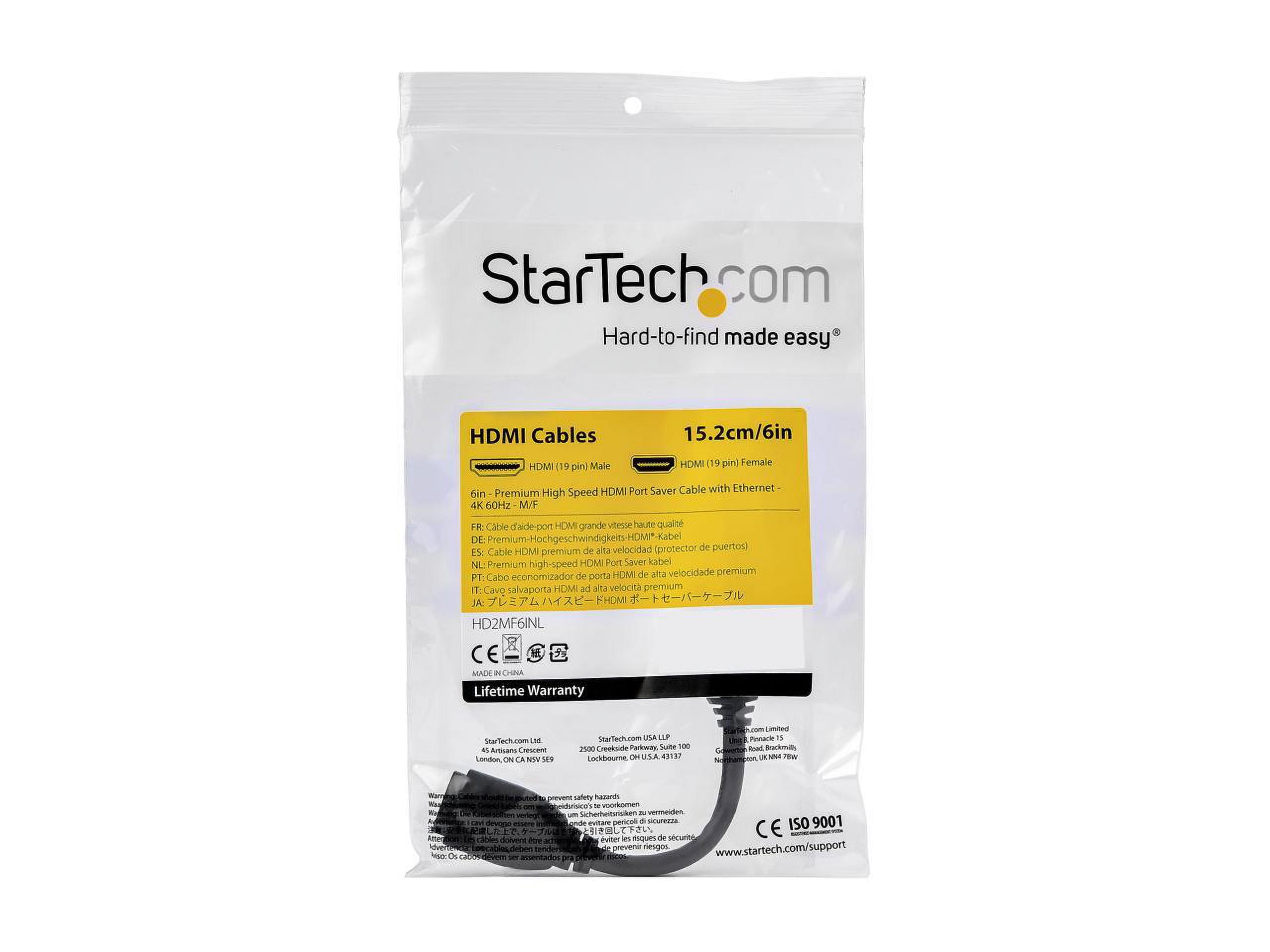 StarTech.com ST121HD20L  StarTech.com Extensor HDMI por Cable CAT6 - 4K  60Hz - 100m