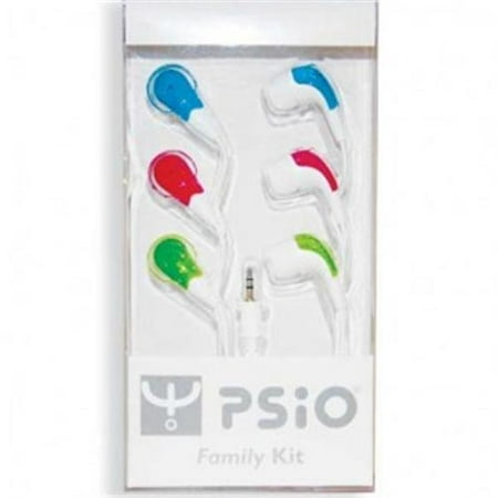 PSiO FPW Family Kit Ear Buds - White