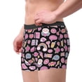 thumbnail image 3 of Wukai Elements Print Men’s Underwear Breathable Boxer Briefs,&nbsp;Moisture Wicking & Breathable-Medium, 3 of 7