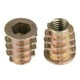 thumbnail image 4 of Tuerca de tornillo, 50 piezas M6 Tuerca de aleación de zinc Tuerca de fijación Rendimiento de primer nivel, 4 of 8