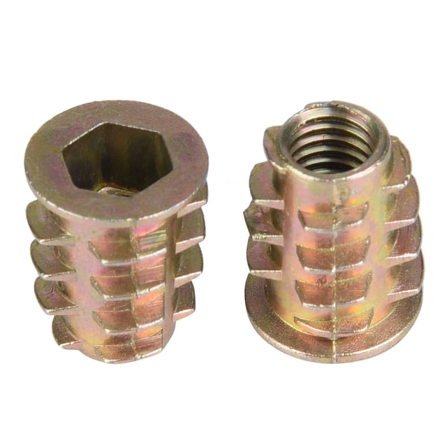 Tuerca de sujeción, 50 piezas M6 Tuerca hexagonal de aleación de zinc Máxima comodidad