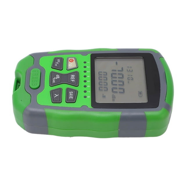 Medidor de potencia de fibra óptica, comprobador de cable óptico, pantalla digital de 70 a 10 dbm, recargable, 50 MW
