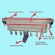 thumbnail image 3 of 10.6" Hot Tub Clear Body LED Waterfall Spa Water Curtain Water Feature, 3 of 4