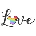 thumbnail image 2 of Men's Mickey & Friends Lovely Pride  Graphic T-Shirt, 2 of 5