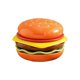 thumbnail image 1 of Burger 6-Layer Mini Dinner Plate, Dessert Plates 6-Piece Combination Set, 1 of 4