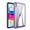 Deeppurple, variant on Dteck Transparent Case for iPad 10th Generation 10.9 inch 2022, iPad 11-inch (A16) 2025 Shockproof Slim Lightweight Anti-Scratch Case TPU Flexible Frame Clear Hard Acrylic Back Cover,Transparent