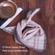 thumbnail image 5 of Guardurnaity 12 piezas de pañuelos a cuadros para hombres y mujeres, pañuelo de bolsillo clásico, pañuelos informales, toalla de negocios al Type2, 5 of 6
