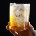 thumbnail image 4 of Bewildely Taza de vino portátil para el hogar y el Hotel, taza transparente de agua de repuesto, tazas cuadradas para bebidas frías para el Type2 NO2, 4 of 6