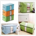 thumbnail image 2 of Organizadores de almacenamiento plegables Sunnimix para ropa 48x28x50cm Gris, 2 of 8
