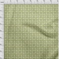 thumbnail image 4 of oneOone Cotton Jersey Lime Green Fabric Asian Traditional Block Fabric For Sewing Printed Craft Fabric By The Yard 58 Inch Wide, 4 of 4