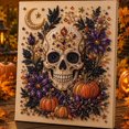 thumbnail image 5 of Halloween Ghost Pearl Art DIY Kit, Spooky Cute 3D Diamond Painting Crafts for Adults, DIY Fall Home Decor Wall Art, Beginner DIY Seasonal Party Gift，#E, 5 of 10