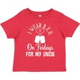 thumbnail image 3 of Inktastic I Wear Red for My Uncle Military Friday Boys or Girls Toddler T-Shirt, 3 of 5