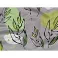 thumbnail image 6 of oneOone Rayon Gray2 Fabric Leaves Craft Projects Decor Fabric Printed By The Yard 56 Inch Wide, 6 of 6