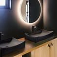thumbnail image 3 of Aquaterior 26" Rectangle Bathroom Vessel Sink Ceramic Vanity Basin Drain 2 Pack, 3 of 10