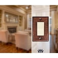 thumbnail image 5 of Monarch Pure Copper Hammered Single Rocker Wall Plate / Switch Plate, 5 of 5