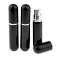 thumbnail image 2 of 3 botellas de perfume vacías de 5 ml, botella de spray de perfume recargable para llenarte mismo. negro brillante Yuyangstore Botellas de perfume vacías, 2 of 7