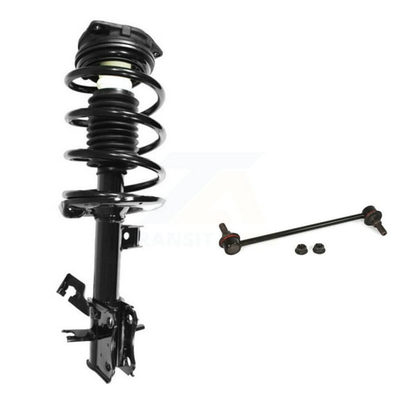 Transit Auto Front Left (Driver Side) Complete Shock Assembly and TOR Link Kit for Car Nissan Sentra Excludes SE-R Spec V Models KSS-104759