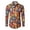 As Pictured, variant on Men's Embroidered Western Shirt Long Sleeve Casual Daily Work Wear Button Down Shirts
