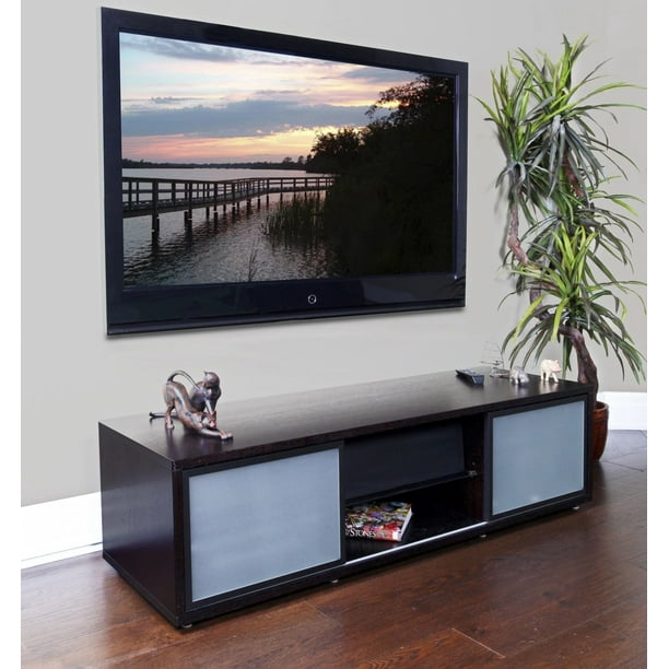 Audio and Video Credenza with Storage holds up to 70 Inch TV