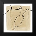 thumbnail image 2 of Isabelle Z 20x20 Black Modern Framed Museum Art Print Titled - Great Stallion II, 2 of 5