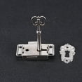thumbnail image 4 of CIMAXIC Antique Silver Iron Latch for Box Use with Screw Holes for Easy Installation 1.57 Inches,2.09"X1.02"X0.2", 4 of 4