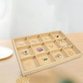 thumbnail image 4 of Stackable Jewelry Trays for Drawer Stores Jewelry Storage Tray Box Showcase Gift 12 Grids, 4 of 9