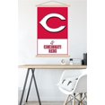 thumbnail image 5 of MLB Cincinnati Reds - Logo 22 Wall Poster with Magnetic Frame, 22.375" x 34", 5 of 5