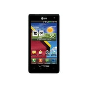 LG Lucid VS840 - 4G smartphone - RAM 1 GB / Internal Memory 8 GB - microSD slot - LCD display - 4" - 800 x 480 pixels - rear camera 5 MP - Verizon
