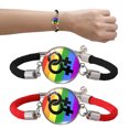 thumbnail image 2 of Pulsera Luminosa 2 Piezas Acero Inoxidable para Mujeres Y Hombres Regalo El Día San Valentín, 2 of 9