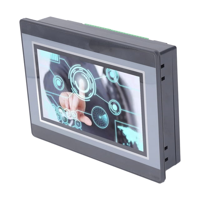 HMI PLC, Salida de Retransmisión de Conteo de Alta Velocidad DC24V 5A PLC PLC CLAJE 800X480PX Para Uso Industrial
