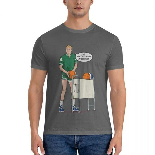 Camiseta clásica con frase famosa DE La.ry Legend Baller para hombre, camisetas de fanáticos, Camiseta de cuello redondo