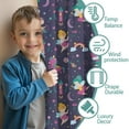 thumbnail image 3 of Blackout Kids Curtains,Fairy Princess Magic Pattern Childrens Insulated Curtains Set Of 2,Bedroom Essentials,Toddler Room Decor 42"x84", 3 of 5