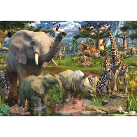 Ravensburger At The Waterhole - 18000 Pieces Puzzle