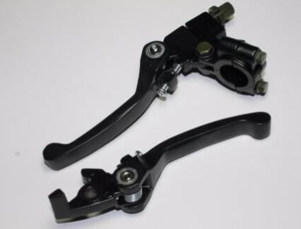 Folding Clutch Brake Levers For Chinese CRF 50 70 110 KLX TTR SSR Pit Dirt Bikes