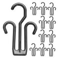 thumbnail image 6 of Hemobllo 50Pcs Portable Hanging Shoe Drying Rack with Versatile Hooks for Sneakers Sandals and Slippers, 6 of 8