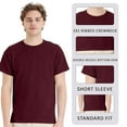 thumbnail image 5 of Hanes Perfect-T T-Shirt Short Sleeve Crewneck Tee Shirts for Men (Deep Forest, 4XL), 5 of 8