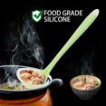 thumbnail image 2 of 11.4 Inch Silicone Soup Ladle Spoon Restaurant Kitchen Scoop Utensil Cooking Supplies Green, 2 of 7