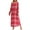 Christmas Red, variant on Long Nightgown for Women Long Sleeve Nightshirt Full Length Sleepwear Soft Loungewear S-3XL