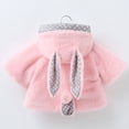 thumbnail image 5 of Capa para bebé Otoño e invierno Chal Out Reach para bebé Abrigo de flores a prueba de viento para niños Capa con capucha para niñas, 5 of 5