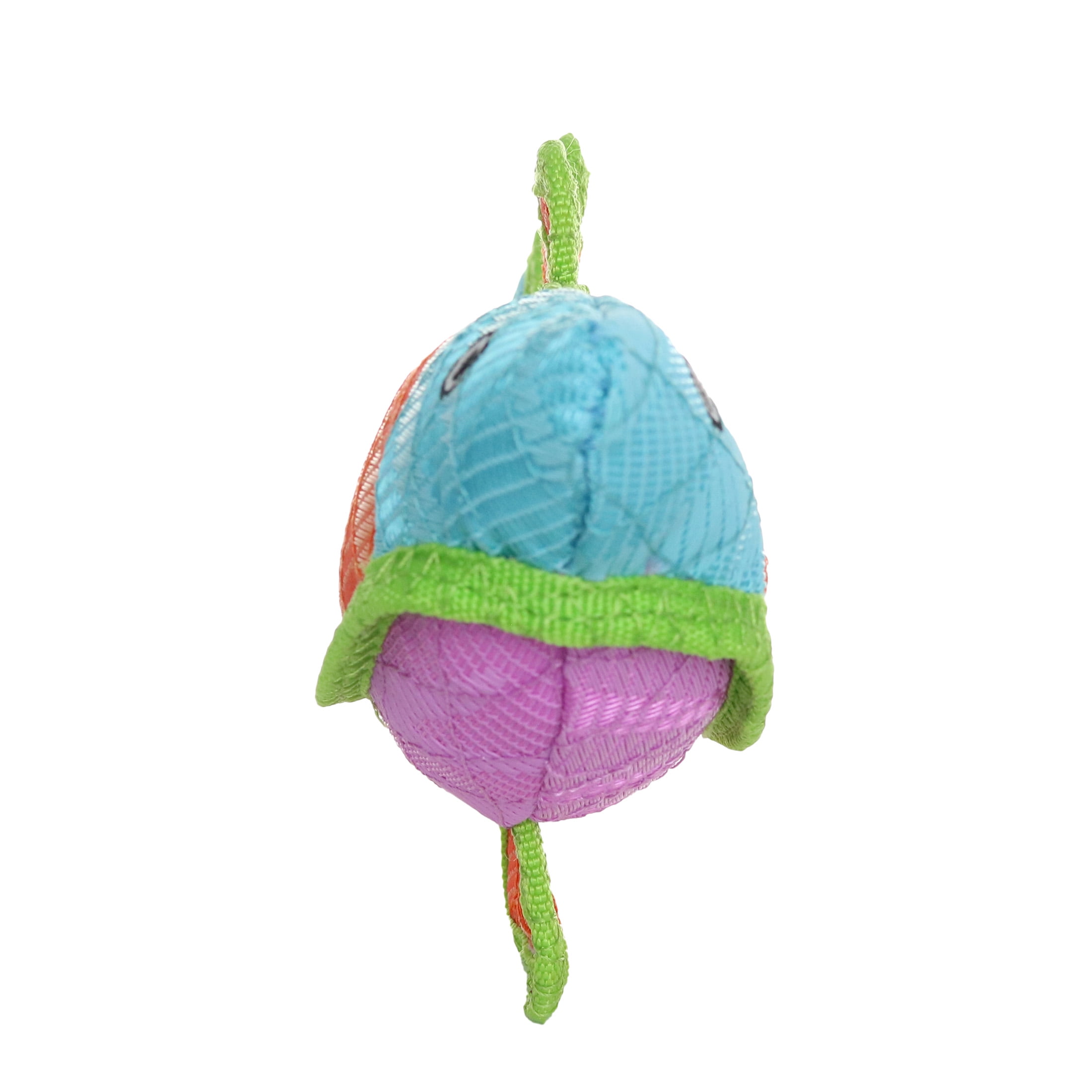 DuraForce Fish Blue Orange Pink Woven Fiber Squeaky Dog Toy