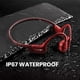 AfterShokz Aeropex - Open Ear Bluetooth Bone Conduction Sports Headphones - Sweat Resistant Wireless Earphones for Workouts and Running with Built in Mic (Solar Red) - image 4 of 8