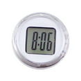 thumbnail image 2 of LeeQinersw Motorcycle Handlebar Mount Clock Compact Universal Auto Electronic Timepiece White, 2 of 9