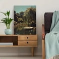 thumbnail image 5 of Qisvanset 12x16 Inch Abstract Woman Bird Floral Canvas Print Wall Art, 5 of 5